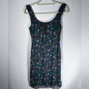 Y2K American Eagle Floral Sleeveless Dress